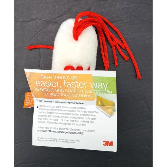 Giant Microbes Salmonella Plush Bacteria 3M Special Promo Item For Petrifilm New - Picture 3 of 5